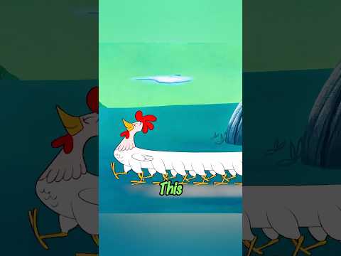 Would you eat chicken with sixteen legs?🐔#shorts #funny #cartoon