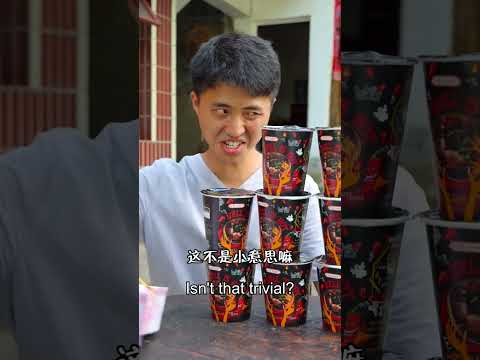 Ghost pepper noodles | food challenge | chinese food | mukbang #short #shorts #food #funny
