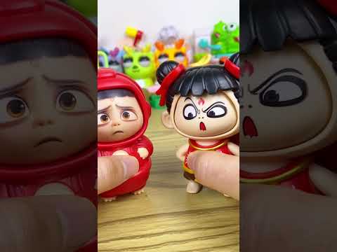 【Nezha 】Tapping ASMR｜Oddly Relaxing Fidget Toy Experience #animation #funny #toys