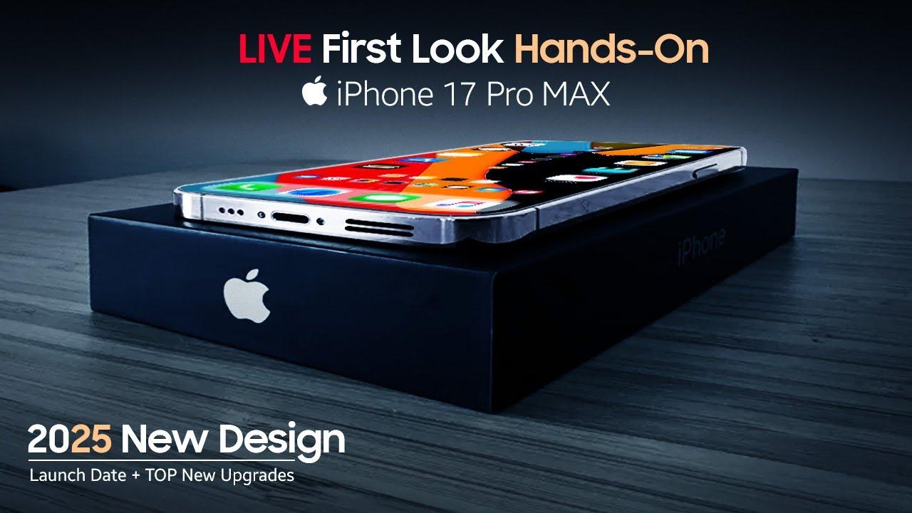 unveiling the New Design and Build Materials of the iPhone 17