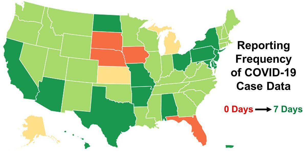 Understanding the​ Variability in COVID Data Reporting and Its Impact on Case Counts