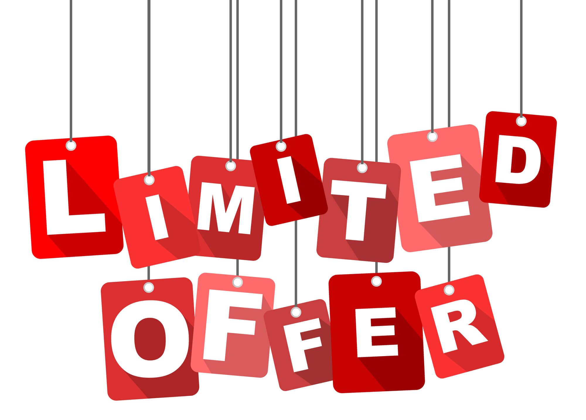 Take advantage of Limited-Time Deals Before They're Gone